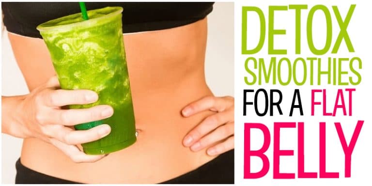 10 Best Detox Smoothies For A Flat Belly Cleanse