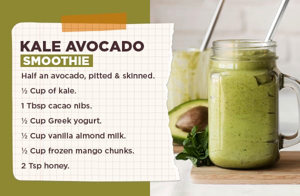 Kale Avocado Smoothie