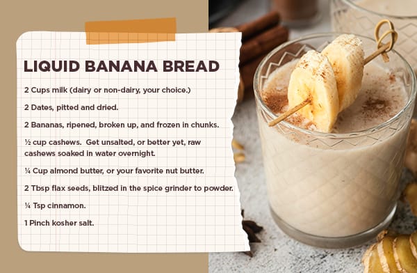 Liquid Banana Bread