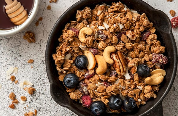 Homemade Granola Bowl