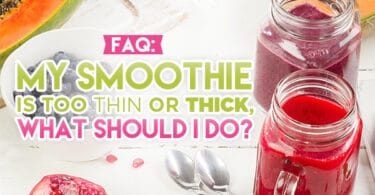 Thin and Thick Smoothies FAQ