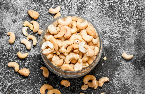 Bowl of Cashews