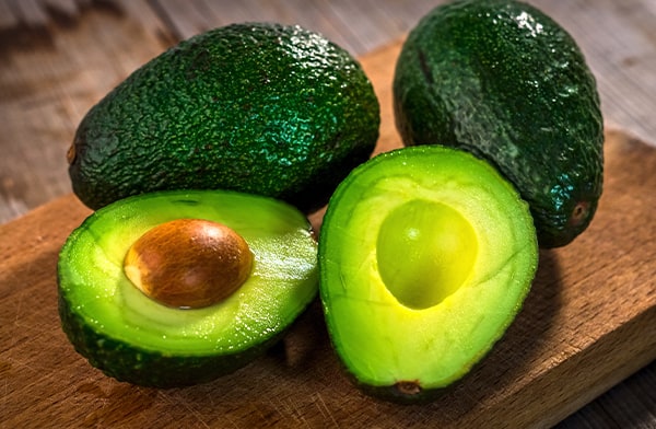 Sliced Avocados