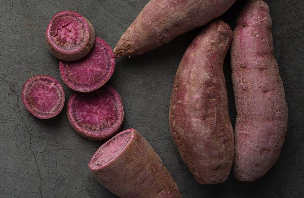 Sliced Sweet Potato