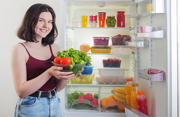 Ingredients in Freezer