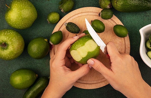 Preparing Smoothie Ingredients