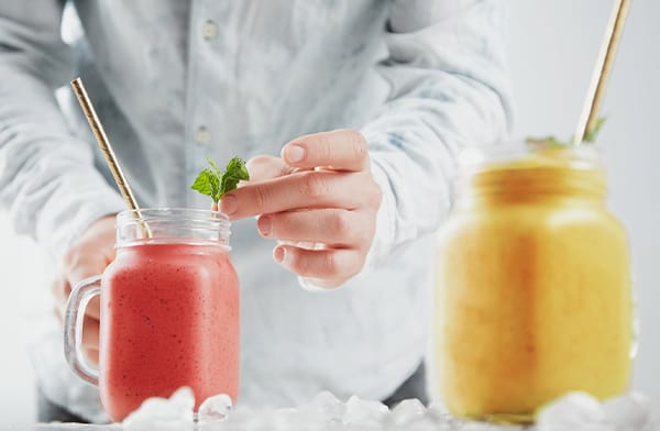 Healthy Smoothie Glasses