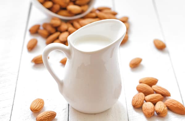 Almond Milk Glass