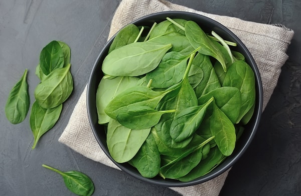 Bowl of Spinach