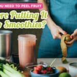 Peeling Fruit For Smoothie