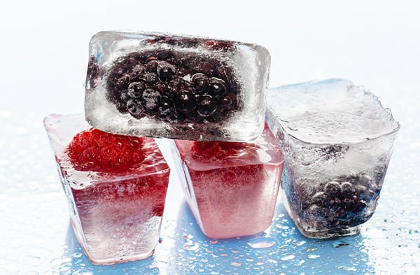 Frozen Fruit Cubes