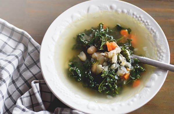 Bowl of Kale Soup